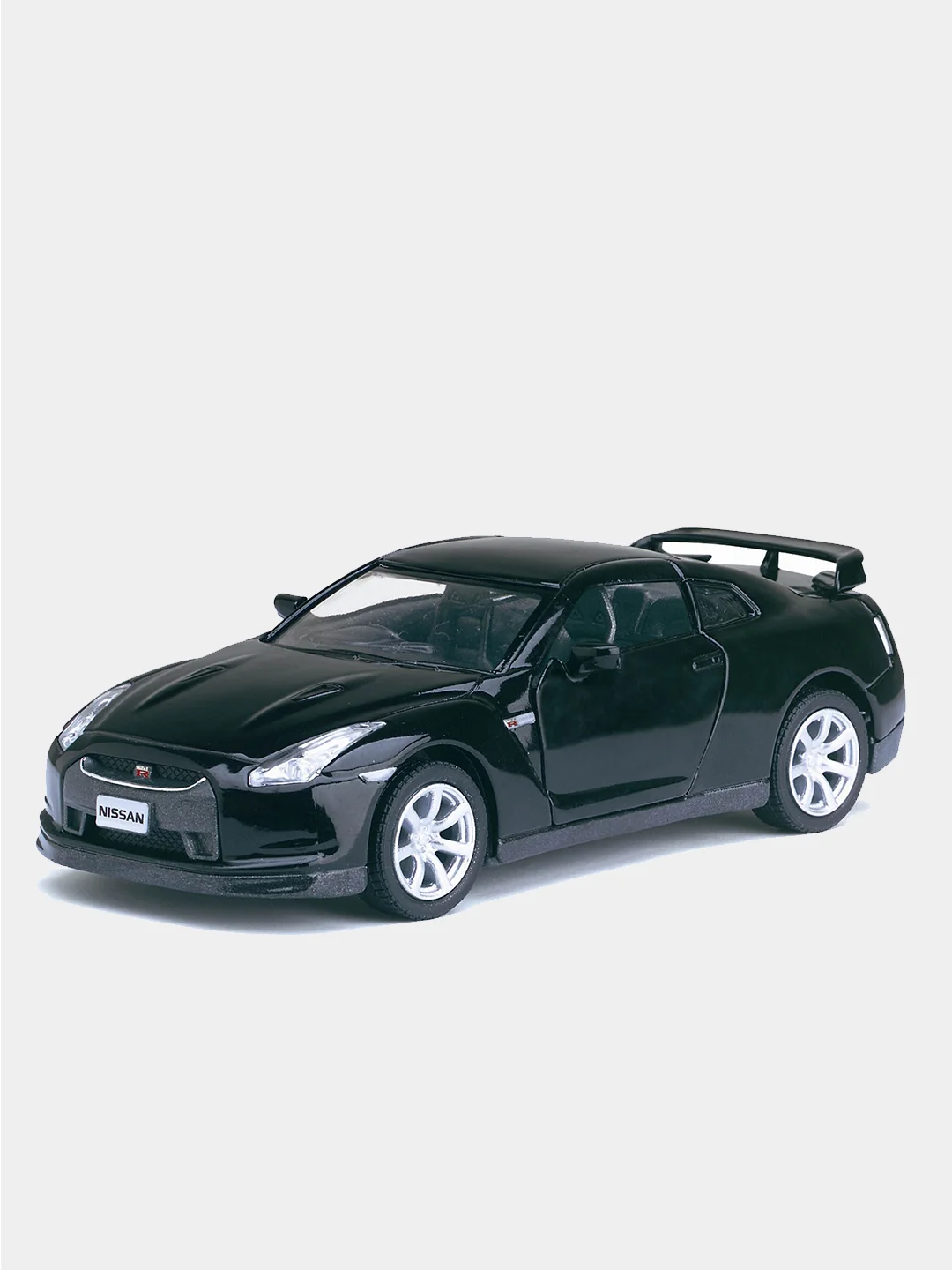 Красный металлическая машинка 2009 Nissan GT-R R35 KT5340D