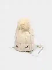 Шапка женская вязаная утепленная