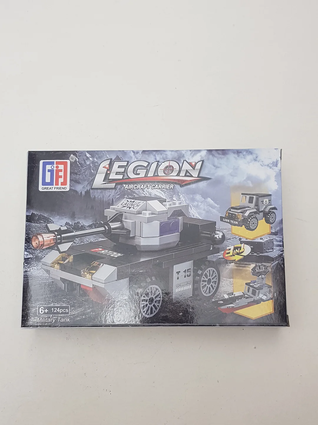 Конструктор 3 в 1, 120 деталей