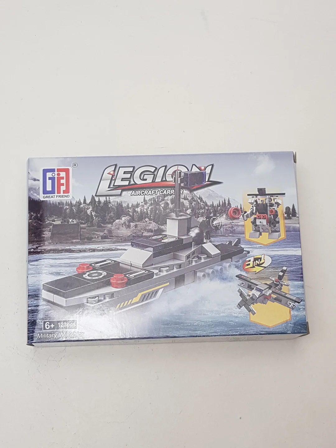Конструктор 3 в 1, 120 деталей