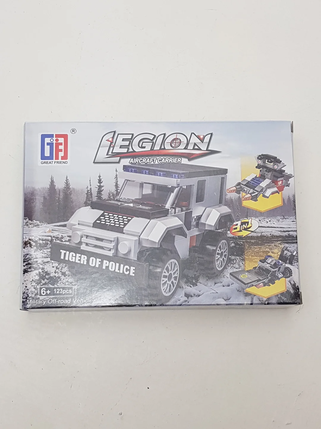 Конструктор 3 в 1, 120 деталей