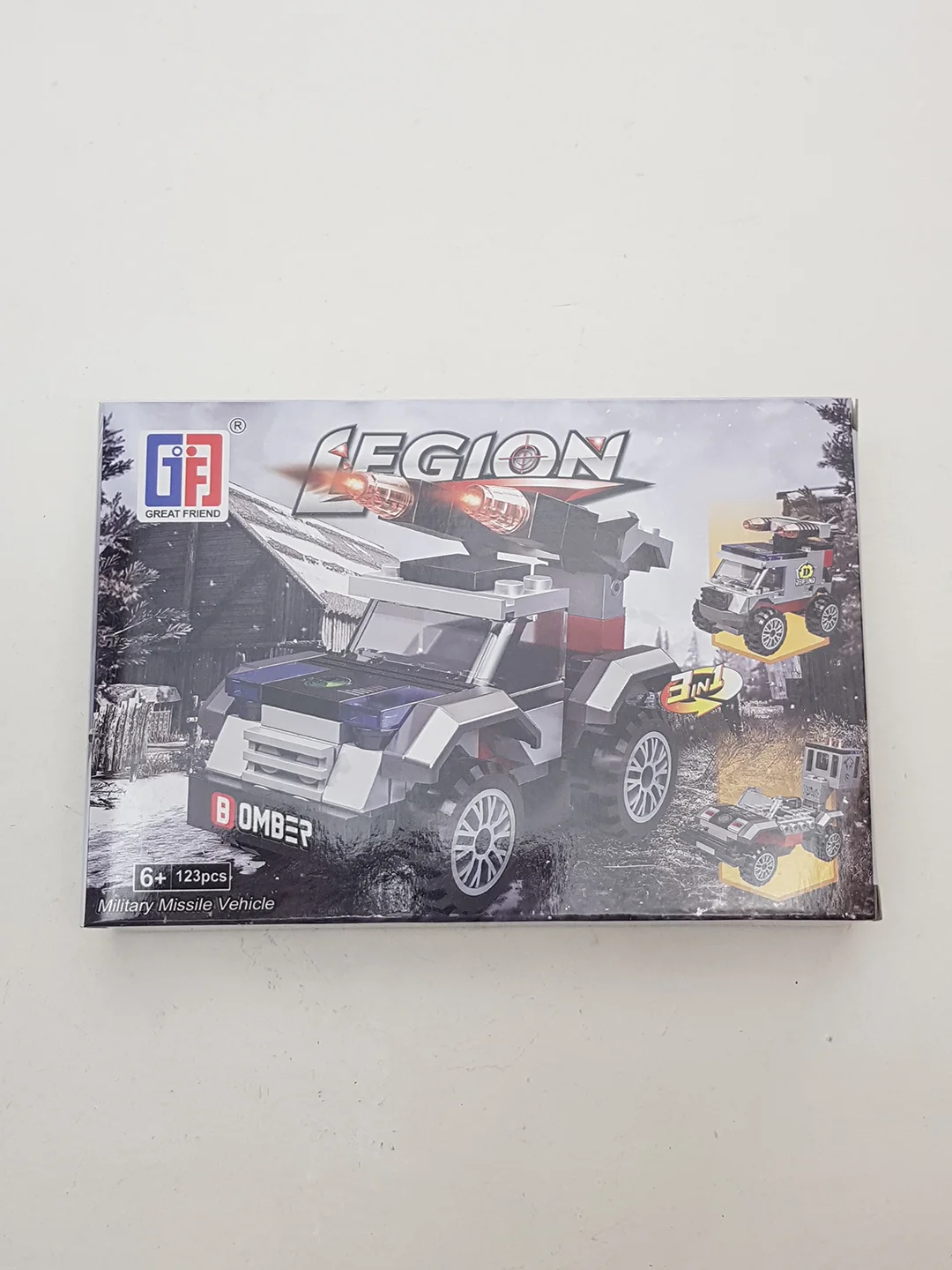 Конструктор 3 в 1, 120 деталей