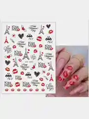 Золотой наклейки для ногтей, слайдеры