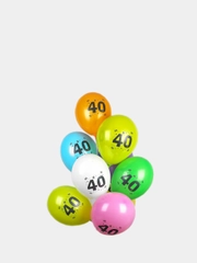 Шар латексный "40", разные цвета