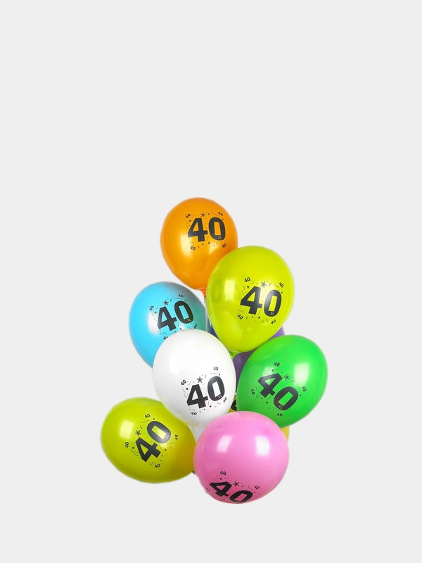 Шар латексный "40", разные цвета