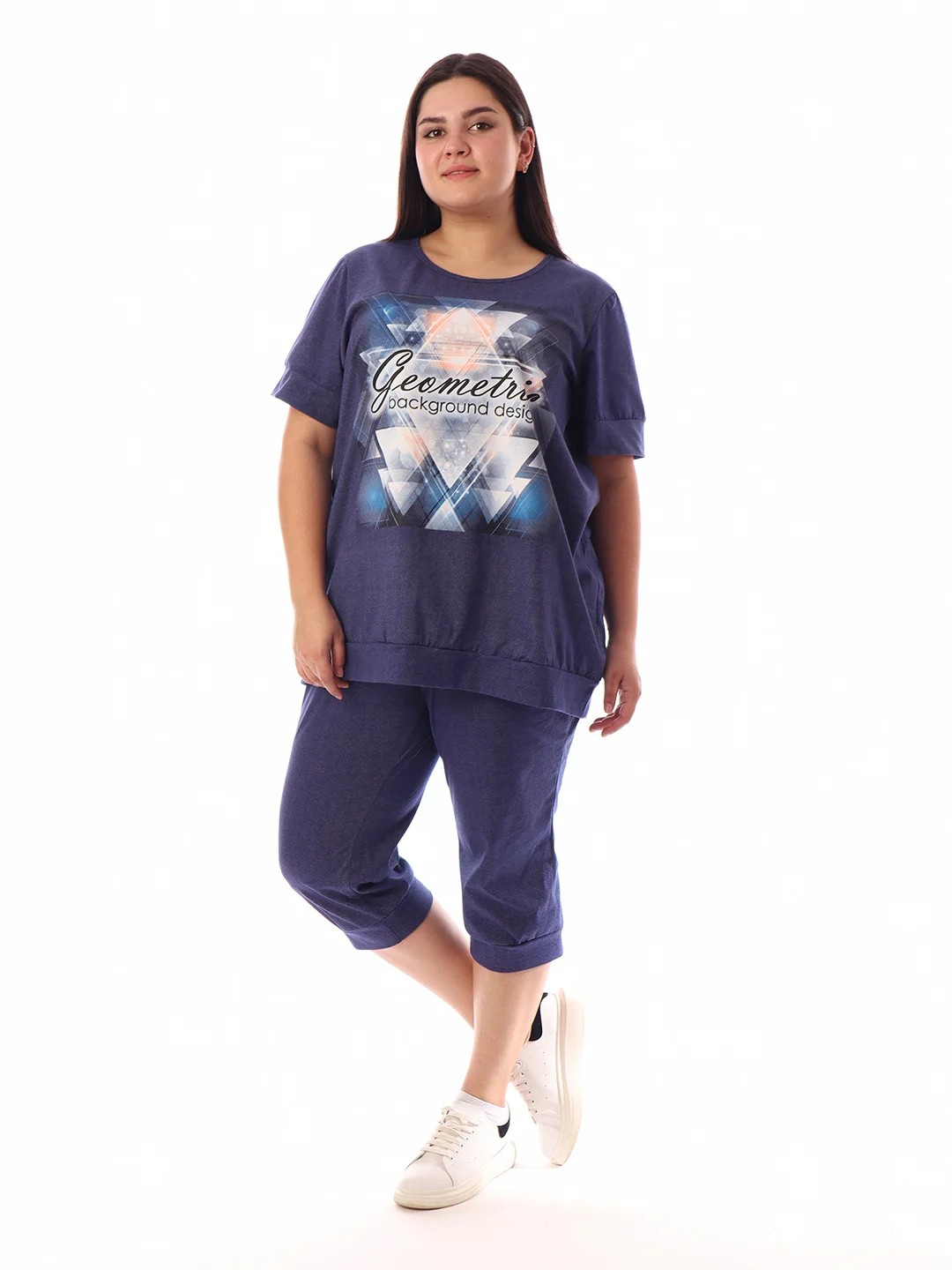 Костюм женский Хоум Стайл, размеры 62-72 Plus Size, 1890КБ