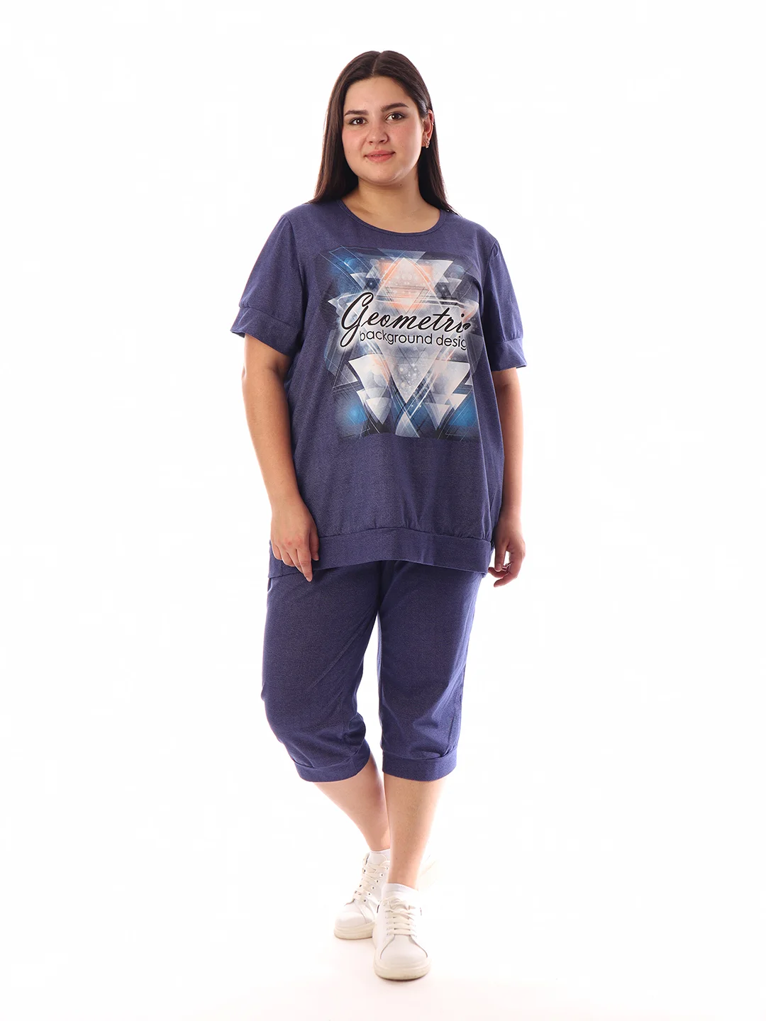 Костюм женский Хоум Стайл, размеры 62-72 Plus Size, 1890КБ