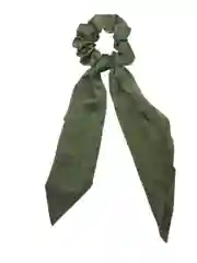 Лесной зеленый резинка для волос из ткани, с лентой