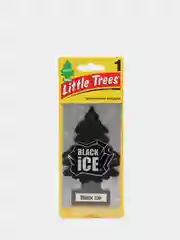 LITTLE TREES АРОМАТИЗАТОР ЁЛОЧКА "ЧЕРНЫЙ ЛЁД" (BLACK ICE)