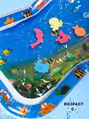 Детский игровой развивающий водный коврик для детей акваковрик