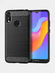 Чехол Huawei Y6 2019 / Y6s 2020, Honor 8A / 8A Pro / 8A Prime имитация под карбон
