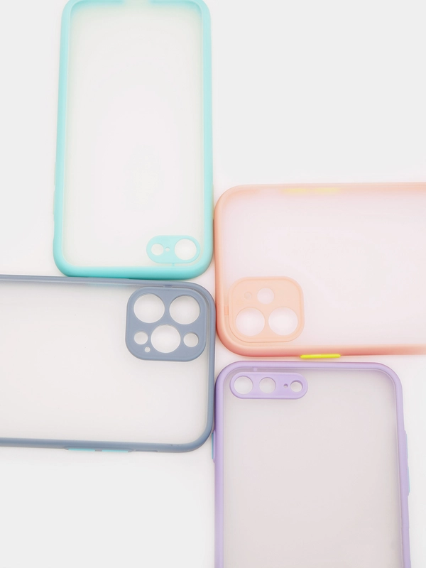Чехол для iPhone "Matt", айфон 6 6s 7 8 Plus SE X Xs XR 11 12 Pro Max mini