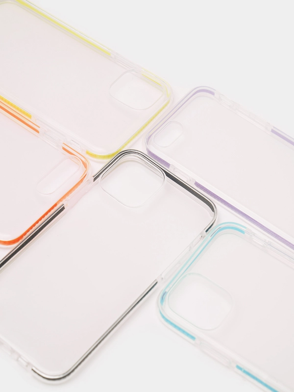 Чехол для iPhone "Transparent", 7 8 Plus X Xs XR SE Max 11 Pro Max 12 Pro mini