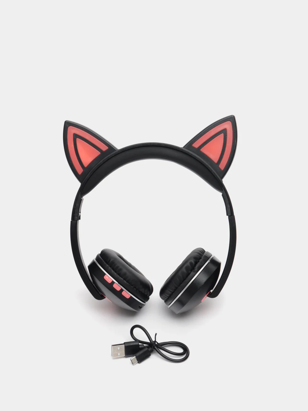 Беспроводные наушники с светящимися ушками CAT EAR