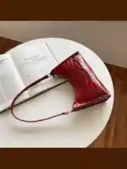 Багровый сумка женская