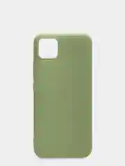 Оливковый чехол для Realme C11 2020 силиконовый матовый однотонный