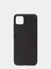 Черный чехол для Realme C11 2020 силиконовый матовый однотонный