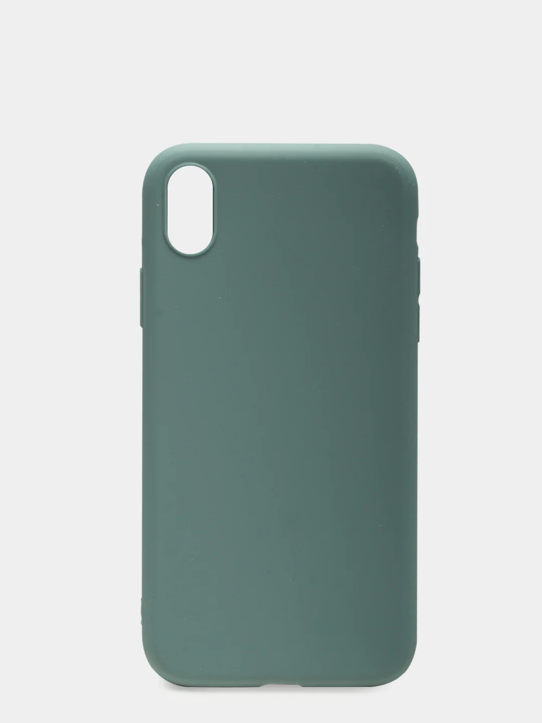 Морской чехол для iPhone XR, силиконовый, матовый, однотонный