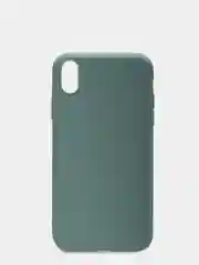 Морской чехол для iPhone XR, силиконовый, матовый, однотонный