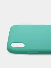 Чехол для iPhone XR, силиконовый, матовый, однотонный