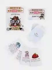 Детективная карточная игра "Скажи Да или Нет", 35 карт, 10+