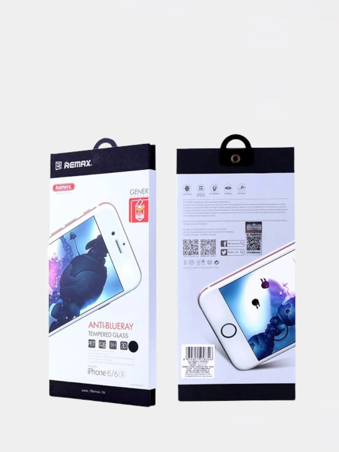 Защитное стекло iPhone 6, 6S Remax Anti-Blueray