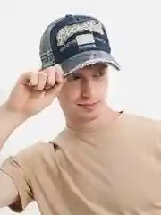 Синий бейсболка унисекс