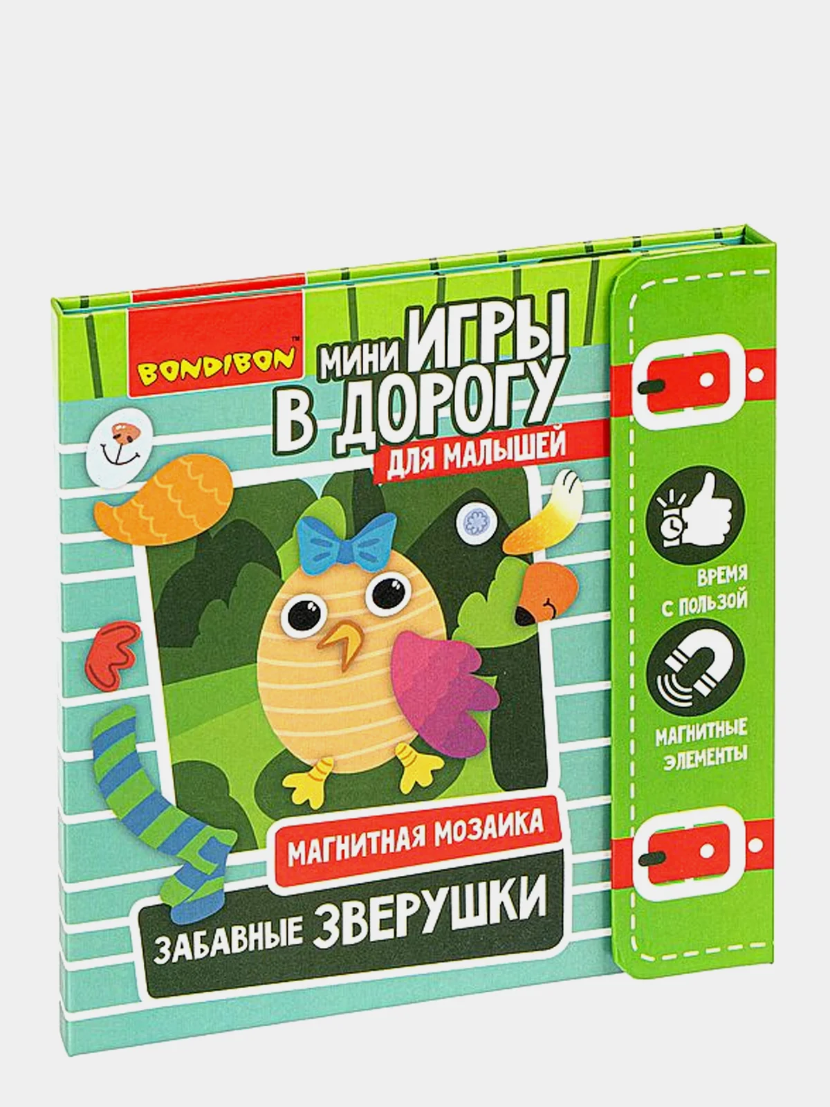 Магнитная мозаика "Забавные зверюшки"