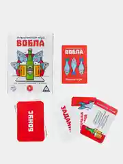 Алкогольная игра "Вобла", 70 карт, 18+