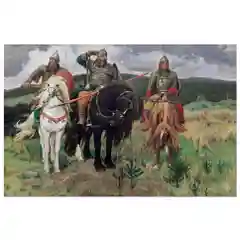 Комплект 32х45см,"БОГАТЫРИ ЗЕМЛИ РУССКОЙ"