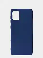 Темно-синий чехол Samsung Galaxy A31, Самсунг Галакси А31 силиконовый Silicone Cover