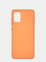 Коралловый меланж чехол Samsung Galaxy A31, Самсунг Галакси А31 силиконовый Silicone Cover