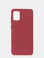 Багровый чехол Samsung Galaxy A31, Самсунг Галакси А31 силиконовый Silicone Cover