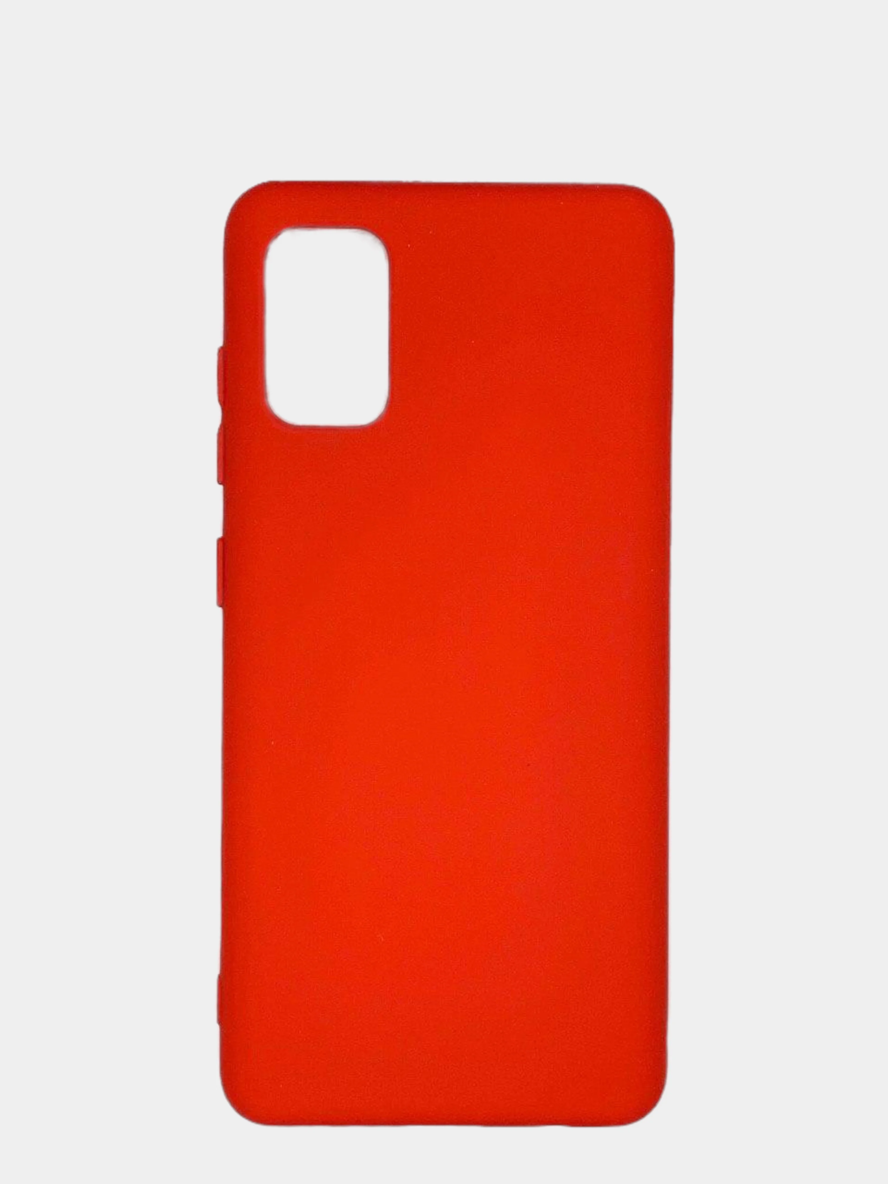 Красный чехол Silicone Cover для Samsung Galaxy A41, Самсунг Галакси А41 силиконовый