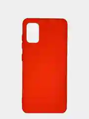 Красный чехол Silicone Cover для Samsung Galaxy A41, Самсунг Галакси А41 силиконовый