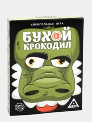 Игра "Бухой Крокодил" на объяснение слов, 30 карт, 18+