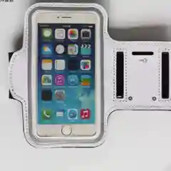 Белый чехол для телефона/чехол для бега/для занятия спортом/универсальный на руку для смартфона