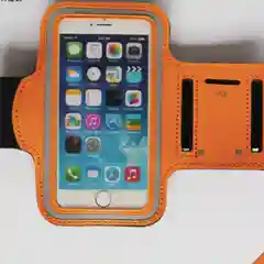 Оранжевый чехол для телефона/чехол для бега/для занятия спортом/универсальный на руку для смартфона