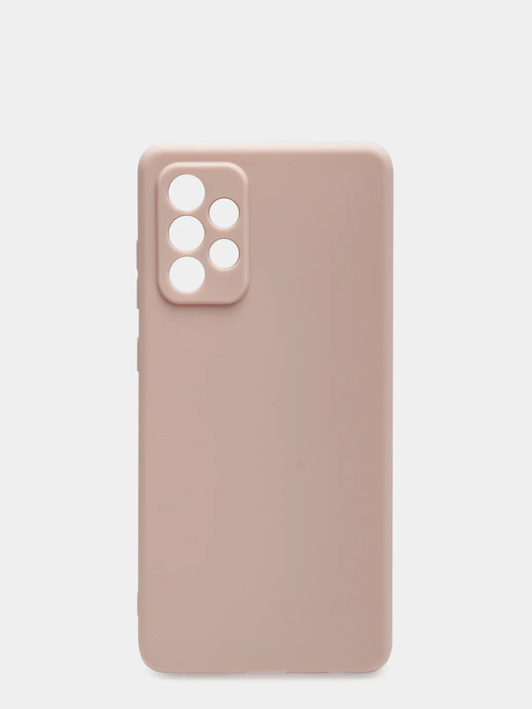 Бежевый чехол для Samsung Galaxy A72 2021 / A725F / A726F, силиконовый, матовый, однотонный