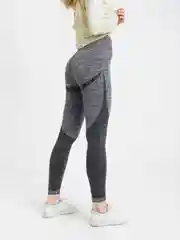 Черный лосины спортивные. Легинсы женские спортивные