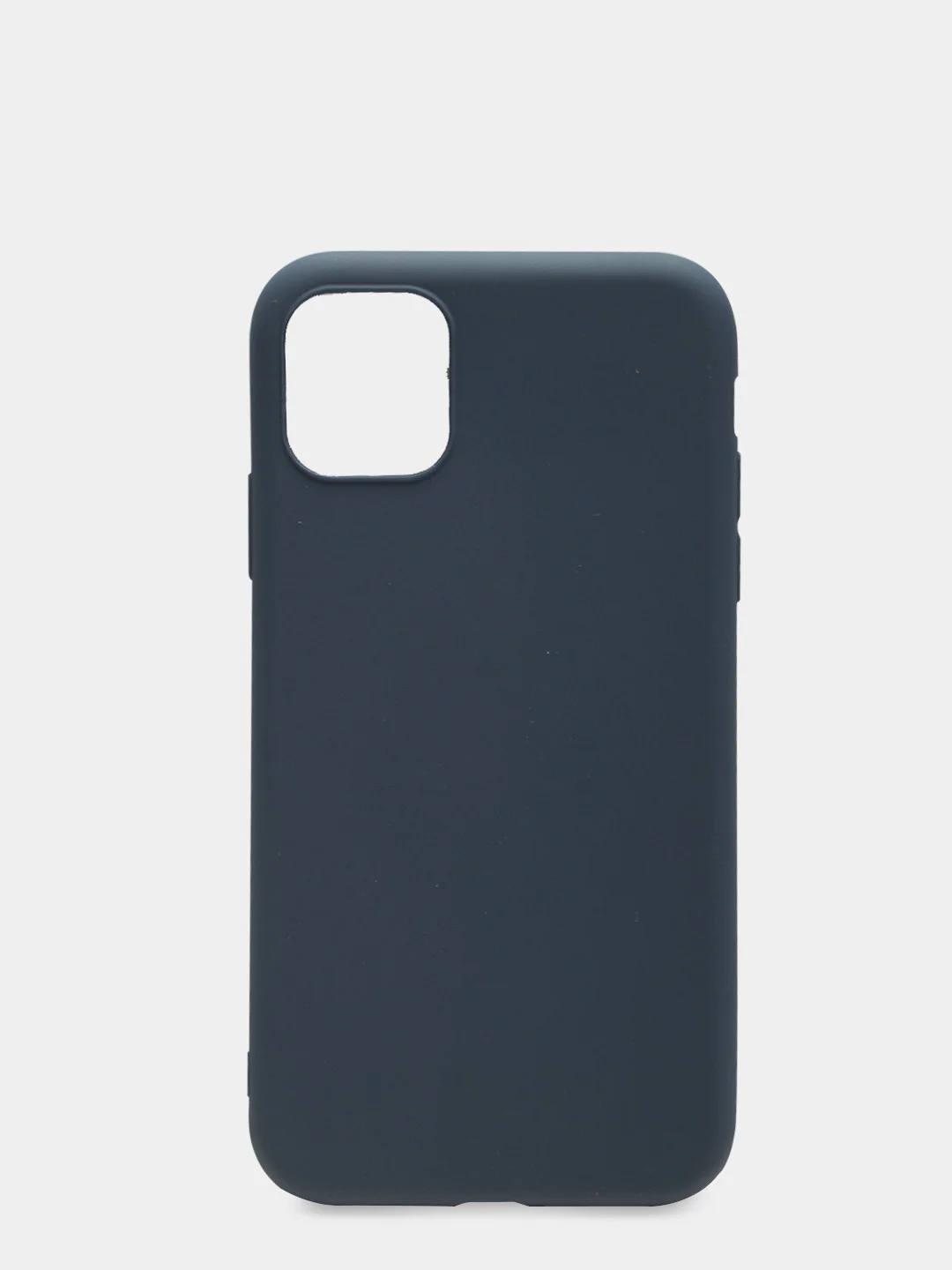 Темно-синий чехол для iPhone 11, силиконовый, матовый, однотонный