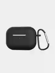 Черный силиконовый чехол для наушников Apple Airpods Pro