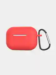 Красный силиконовый чехол для наушников Apple Airpods Pro