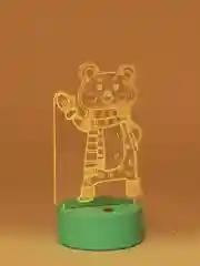 Белый светильник ночник светодиодный LED