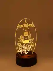 Черный светильник ночник светодиодный LED