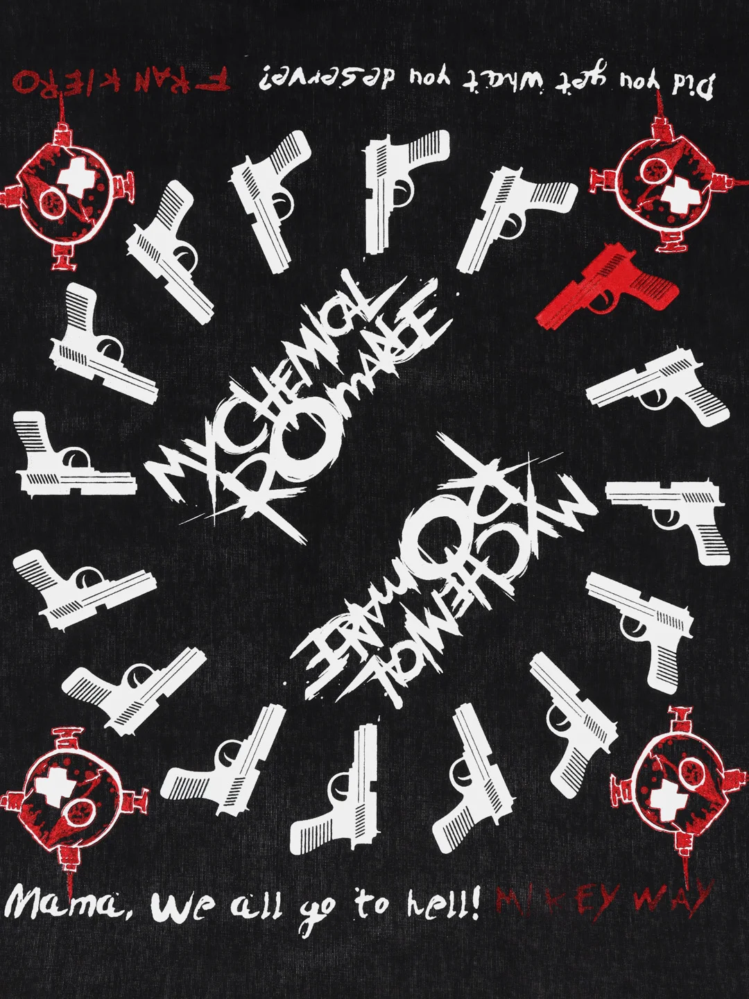 Бандана с принтом My chemical romance