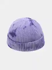 Фиолетовый укороченная шапка-бини