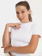 Белый топик женский Klo