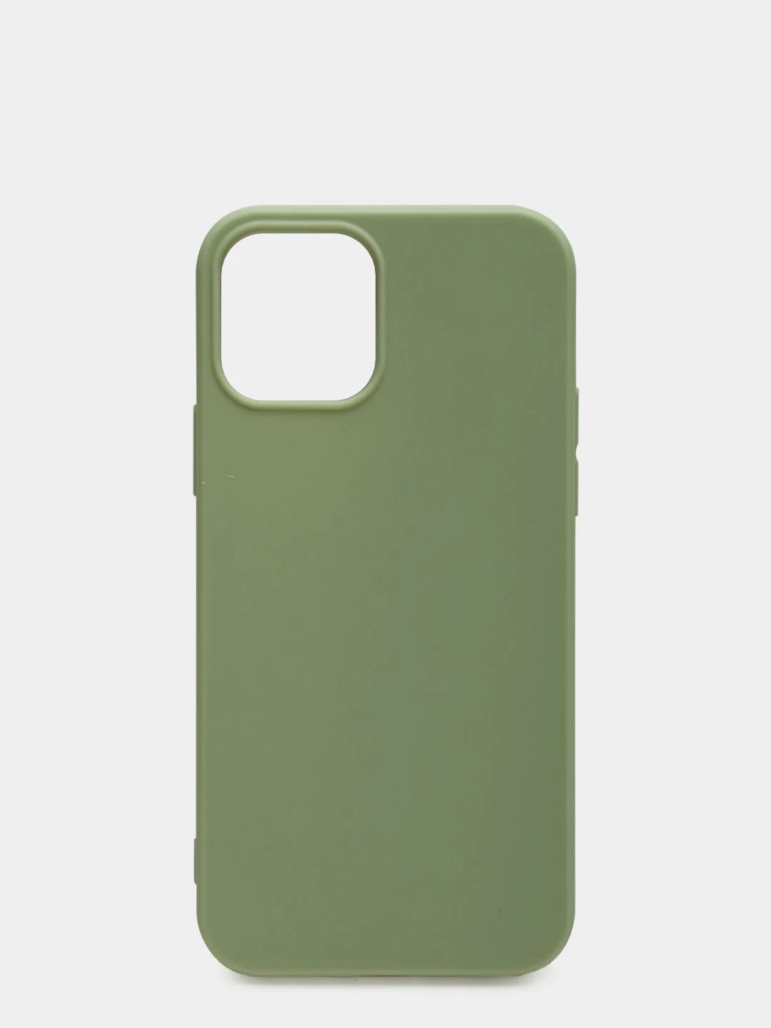 Оливковый чехол для iPhone 12, 12 Pro? силиконовый? матовый? однотонный