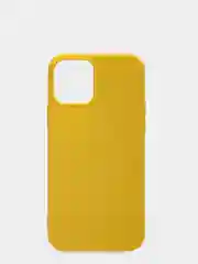 Желтый чехол для iPhone 12, 12 Pro? силиконовый? матовый? однотонный